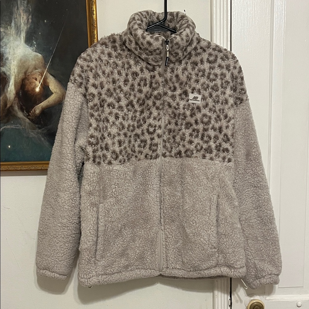 New Balance Leopard Print Jacket